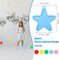 80 Pcs Plastic Balloon Weights Colorful Weights for Balloons for Birthday Party Christmas Wedding Celebration Decoration(Star Shaped)